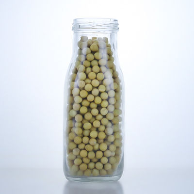 Tapete de rolha de vidro 250 ml 330 ml garrafa redonda vazia para suco chá bebida de café