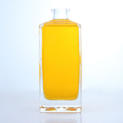 Whisky Vodka Tequila Gin Rum Garrafa de vidro de pequena capacidade com logotipo e de cortiça