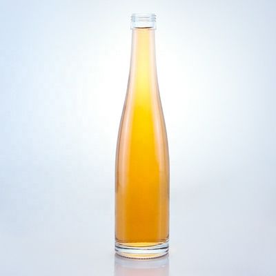 Embalagem de garrafas de vidro de 750 ml de Brandy ou Whisky com design único e superfície de gravação ácida