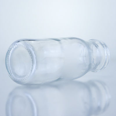 Tapete de rolha de vidro 250 ml 330 ml garrafa redonda vazia para suco chá bebida de café