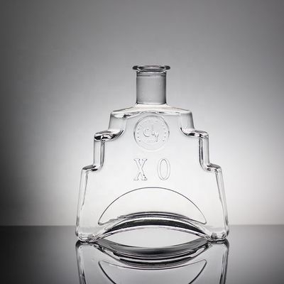 Botella de vidro feminina de beleza em forma personalizada para aficionados e conhecedores de vinho