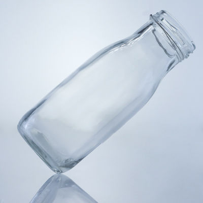 Tapete de rolha de vidro 250 ml 330 ml garrafa redonda vazia para suco chá bebida de café