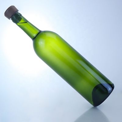 700 ml garrafa de vidro verde antigo para bebidas alcoólicas óleo de gin de rum e cerveja material de base vidro