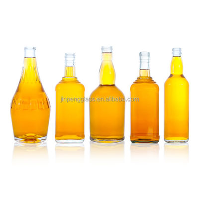 Garrafa de vidro de pinça de cerveja Gin Rum