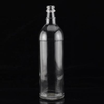 Garrafa de vidro quadrada de 500 ml de azeite extra virgem com manuseio de superfície personalizado