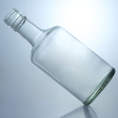 CROWN CAP Sellação de garrafas de vidro redondas transparentes de 200 ml para bebidas carbonatadas a granel