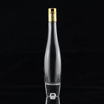 Acid Etch Superficie Handling Glass Bottle Material do corpo Vidro para azeite 500ml 750ml