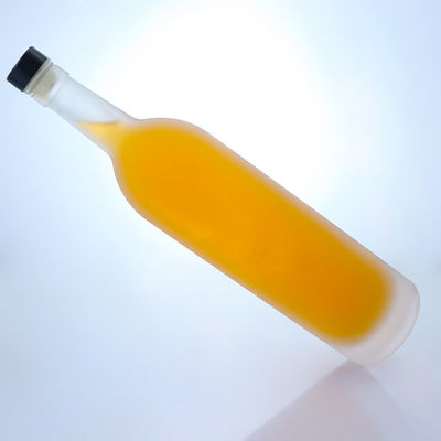 Material de base de vidro 12 oz de água de bebida de alta pedra garrafa de vidro de cerveja com tampa de alumínio