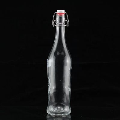 300 ml garrafa de vidro de óleo de cozinha de forma fina e vazia personalizada para uso industrial