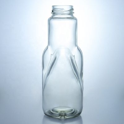 Produtos de vidro Decal Jarros de vidro para bebidas de leite de búfalo e aromatizantes de baunilha