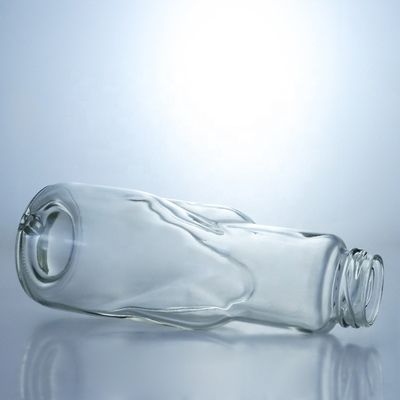 Produtos de vidro Decal Jarros de vidro para bebidas de leite de búfalo e aromatizantes de baunilha