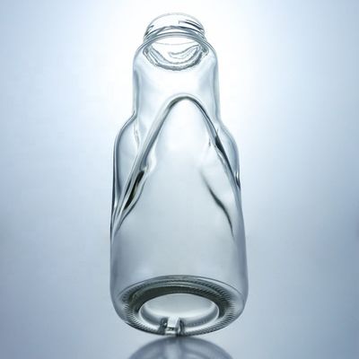 Produtos de vidro Decal Jarros de vidro para bebidas de leite de búfalo e aromatizantes de baunilha