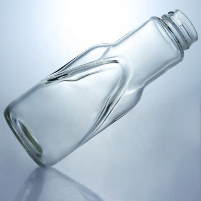 Produtos de vidro Decal Jarros de vidro para bebidas de leite de búfalo e aromatizantes de baunilha