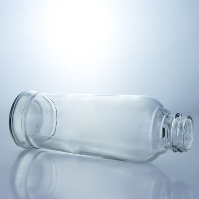 Garrafas de vidro transparente para bebidas em 100 ml 200 ml 350 ml 400 ml 500 ml 1000 ml Tamanhos