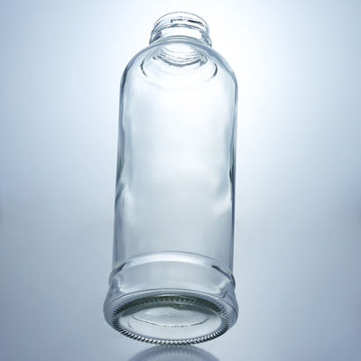 Garrafas de vidro transparente para bebidas em 100 ml 200 ml 350 ml 400 ml 500 ml 1000 ml Tamanhos