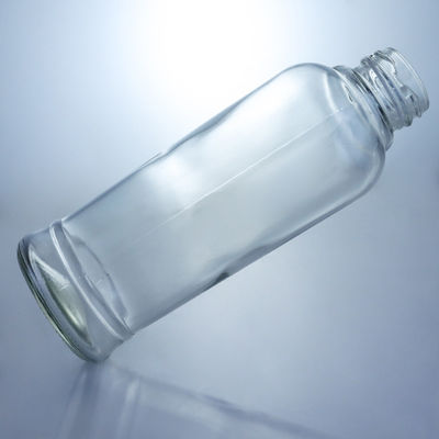 Garrafas de vidro transparente para bebidas em 100 ml 200 ml 350 ml 400 ml 500 ml 1000 ml Tamanhos