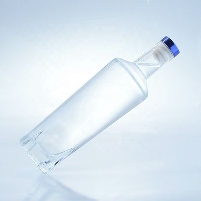 Garrafa de vidro para bebidas alcoólicas 750 ml com vedação de cortiça