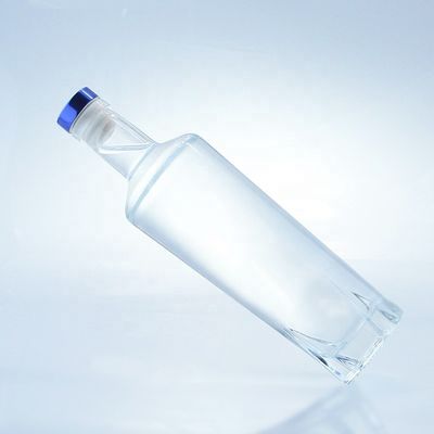 Garrafa de vidro para bebidas alcoólicas 750 ml com vedação de cortiça