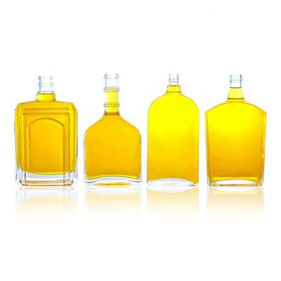 Bottle de vidro Super Flint de 750 ml para Gin Vodka Tequila Rum