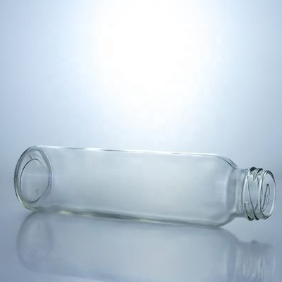 Garrafa de vidro transparente de 150 ml 250 ml 350 ml 500 ml para sumo prensado a frio