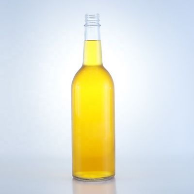 Extra Flint Luxury Design 1L garrafa de vidro perfeita para colar de vodka material de vidro