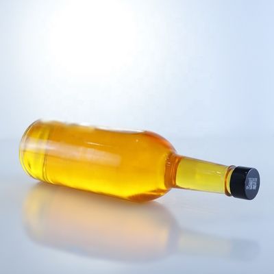Extra Flint Luxury Design 1L garrafa de vidro perfeita para colar de vodka material de vidro