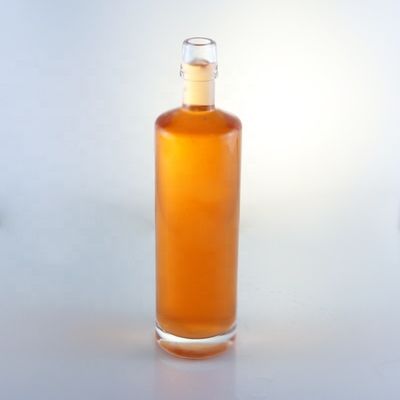 750 ml garrafas de embalagem de vidro para bebidas chinesas de cortiça extra-flinte para vodka