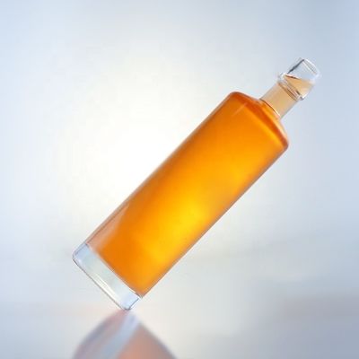 750 ml garrafas de embalagem de vidro para bebidas chinesas de cortiça extra-flinte para vodka