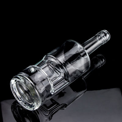 Material do colarinho Garrafa de vodka de vidro 500ml700ml para a indústria de fabricação de bebidas alcoólicas