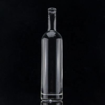 Garrafas de Tequila de vidro com design vintage elegante em 350ml/700ml/750ml Volume
