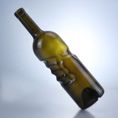 500 ml 750 ml Limpo Flint Gin Rum Champagne Tequila Liquor Garrafa de vidro com cortiça