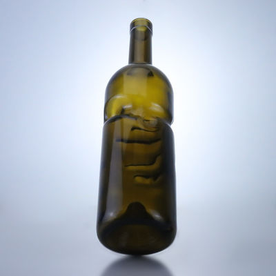 500 ml 750 ml Limpo Flint Gin Rum Champagne Tequila Liquor Garrafa de vidro com cortiça