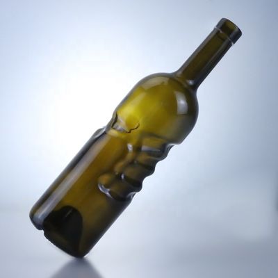 500 ml 750 ml Limpo Flint Gin Rum Champagne Tequila Liquor Garrafa de vidro com cortiça