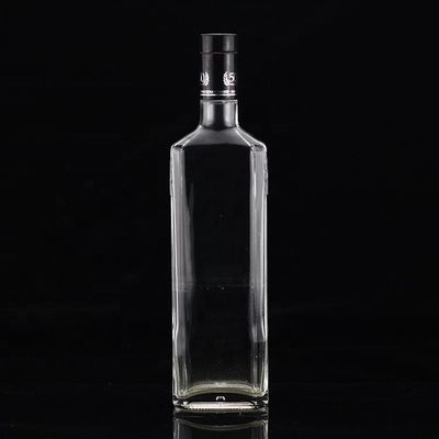 Superfície gravada 750 ml garrafa de vidro para colar industrial e de vidro no México Tequila