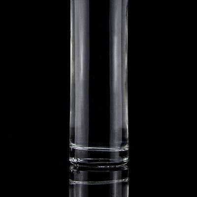 Desenho exclusivo 750 ml de garganta longa, garrafa de vidro de vodka vazia com tampa de parafuso, vidro de pedra.