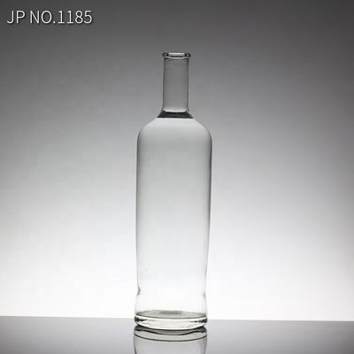 800ml 1000ml 3000ml Garrafa de vidro de whisky de grande capacidade redonda 500ml garrafa de água de vidro quadrado