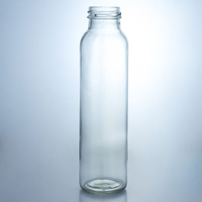 250ml 320ml 500ml 750ml 1L Clear Milk Juice Water Glass Bottle com logotipo personalizado