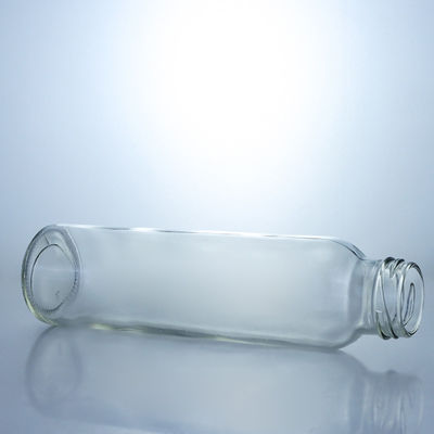 250ml 320ml 500ml 750ml 1L Clear Milk Juice Water Glass Bottle com logotipo personalizado