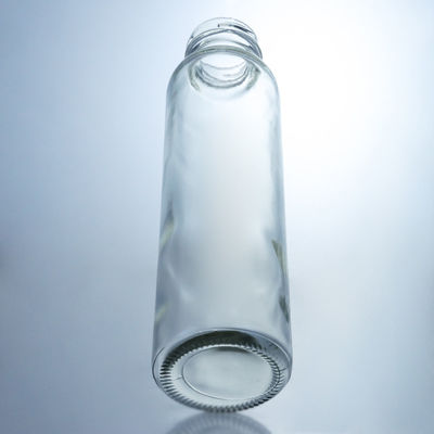 250ml 320ml 500ml 750ml 1L Clear Milk Juice Water Glass Bottle com logotipo personalizado
