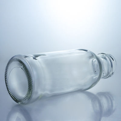 Material do corpo Vidro Garrafa de café com tampa de parafuso Garrafa de leite transparente 250 ml 500 ml