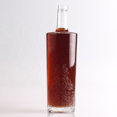 Uso de Vodka Las Mejores Botellas de Ron de Whisky Transparentes de 50 cl com Corcho