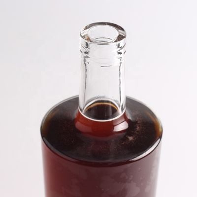 Uso de Vodka Las Mejores Botellas de Ron de Whisky Transparentes de 50 cl com Corcho