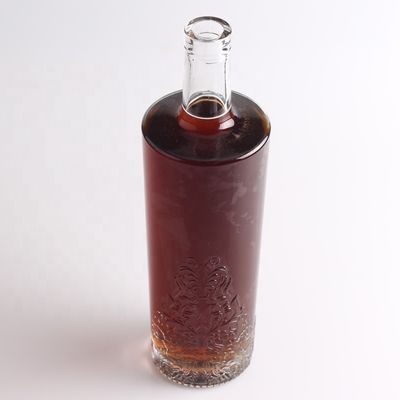Uso de Vodka Las Mejores Botellas de Ron de Whisky Transparentes de 50 cl com Corcho