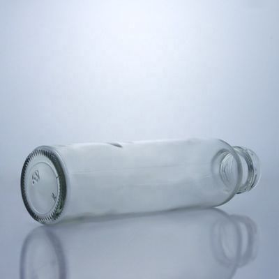 Bebidas Industriais Bottle de água de vidro de flint com tampa de parafuso 350 ml 500 ml 750 ml