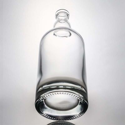 Garrafa de vidro de pedra de forma redonda de 500 ml, 700 ml e 1000 ml, com rolha para outras bebidas