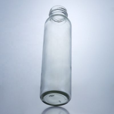 Bebidas Industriais Bottle de água de vidro de flint com tampa de parafuso 350 ml 500 ml 750 ml