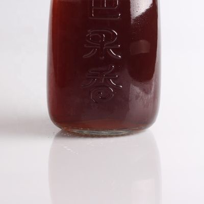 Garrafa de vidro Super Flint 750 ml Garrafa de vidro de sumo com tampa de alumínio