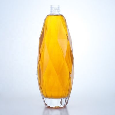 375 ml 500 ml 700 ml 750 ml 1000 ml Gin de licor de Oslo Whisky Glass Vodka Fota com tampa de cortiça