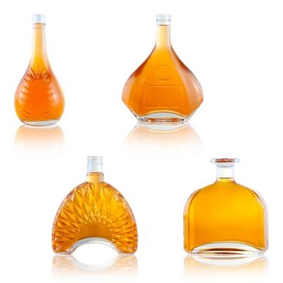 Champagne 1L garrafas de vidro com impressão de tela Decal e vedação de cortiça opção personalizada