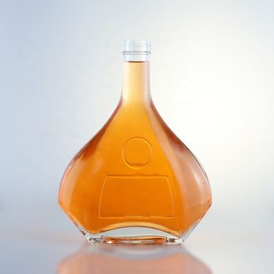 Champagne 1L garrafas de vidro com impressão de tela Decal e vedação de cortiça opção personalizada